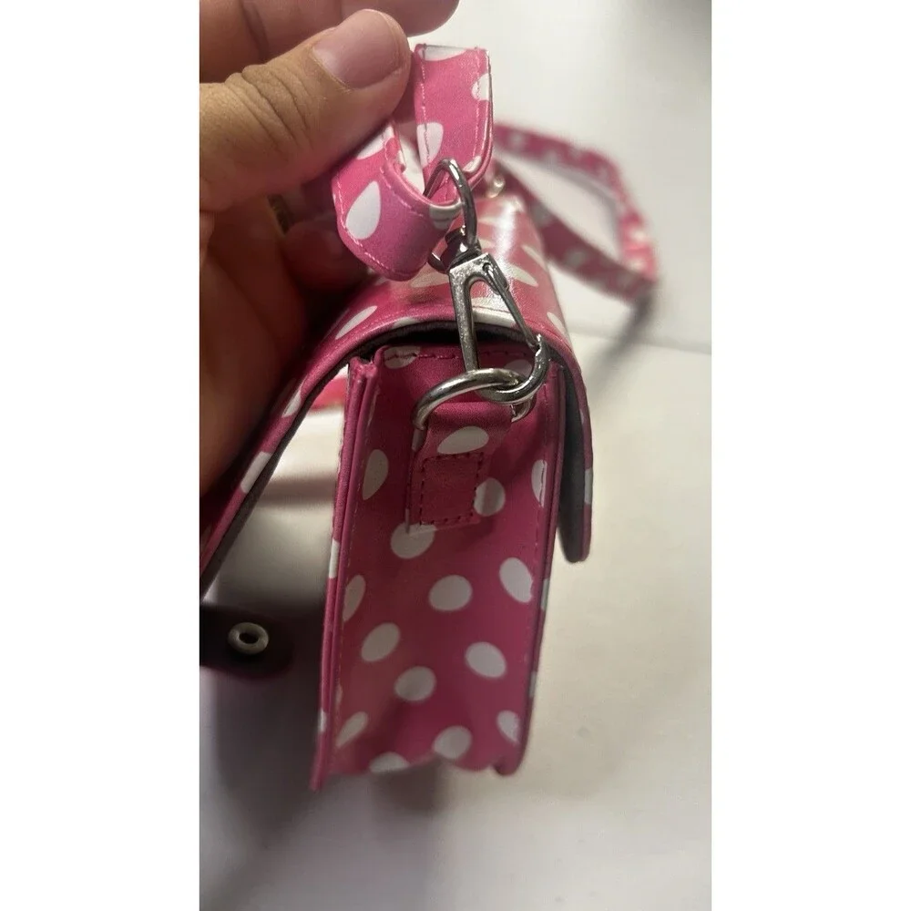 Instax Pink Polka Dot Polaroid Camera Bag